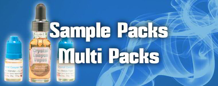 Eliquid Samples & Sample Packs